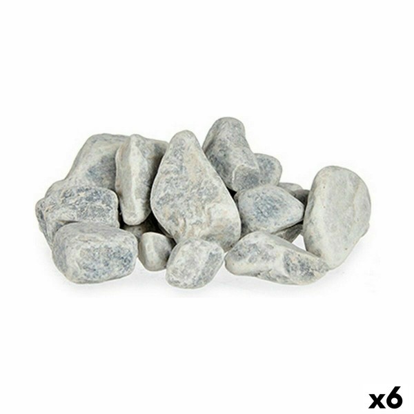 Pierres Décoratives 2 Kg Gris clair (6 Unités)