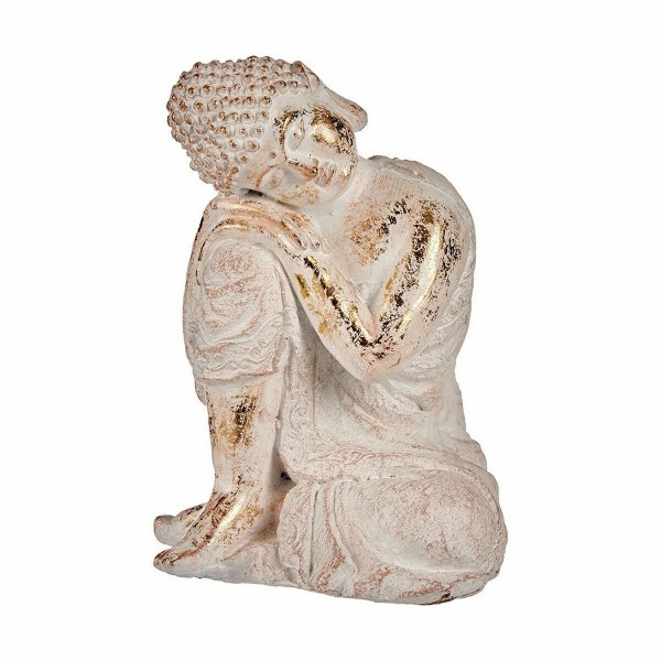 Figure décorative de jardin Buda Polyrésine 23 x 33 x 26 cm (2 Unités)