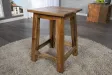 Tabouret design de 45cm en bois massif recyclé