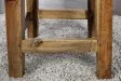 Tabouret design de 45cm en bois massif recyclé