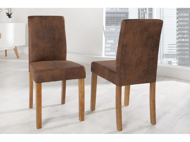 Ensemble de 4 chaises design en polyester