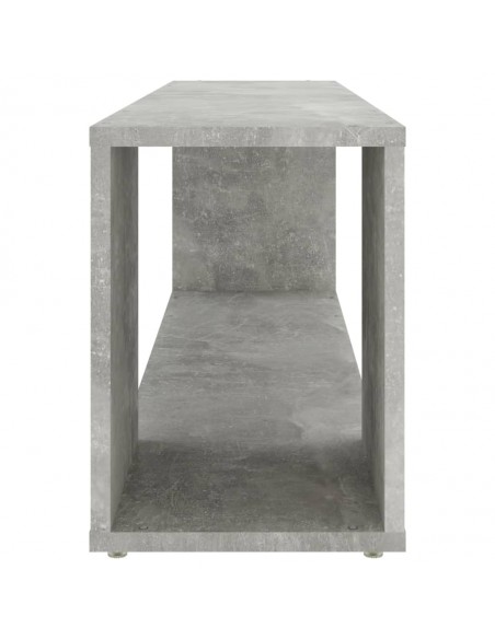 Meuble TV Gris béton 100x24x32 cm Aggloméré