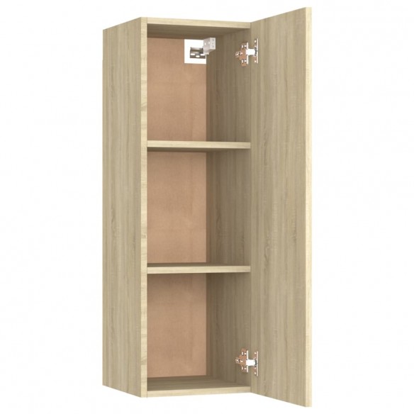 Meubles TV 2 pcs Chêne sonoma 30,5x30x90 cm Aggloméré