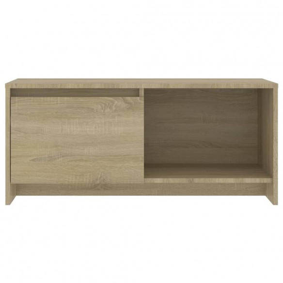 Meuble TV Chêne sonoma 90x35x40 cm Aggloméré