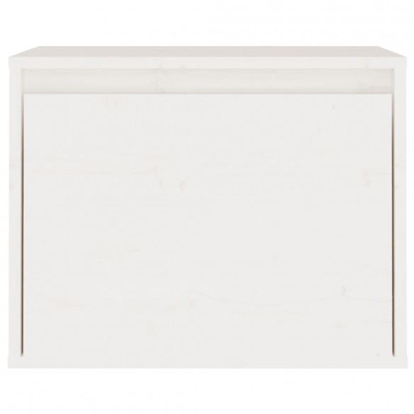 Meubles TV 3 pcs Blanc Bois massif de pin