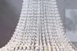 Lustre de luxe Royal 60cm avec des cristaux en strass transparent