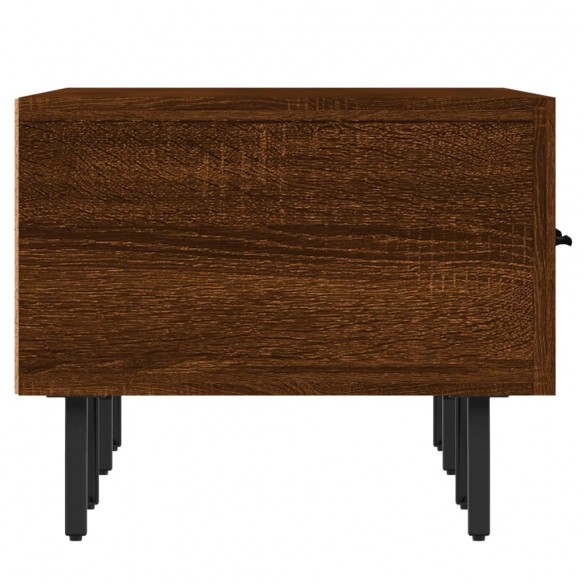 Meuble TV chêne marron 150x36x30 cm bois d'ingénierie