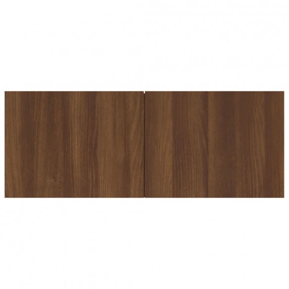 Meuble TV Chêne marron 80x30x30 cm Bois d'ingénierie