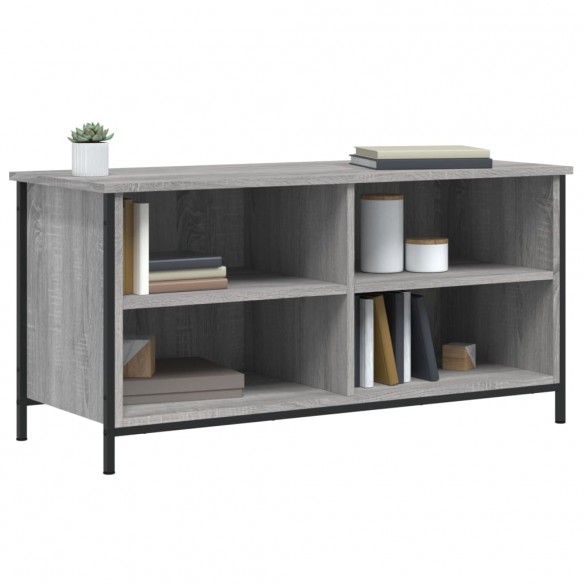 Meuble TV Sonoma gris 100x40x50 cm Bois d'ingénierie