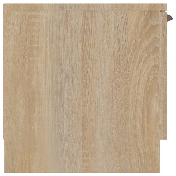 Meuble TV Chêne sonoma 102x35x36,5 cm Bois d'ingénierie