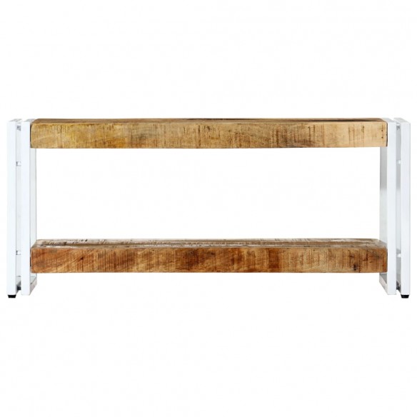 Meuble TV 90 x 30 x 40 cm Bois massif de manguier