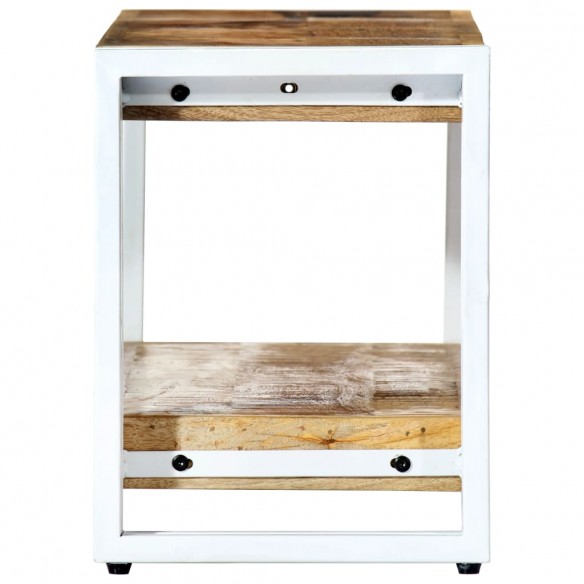 Meuble TV 90 x 30 x 40 cm Bois massif de manguier