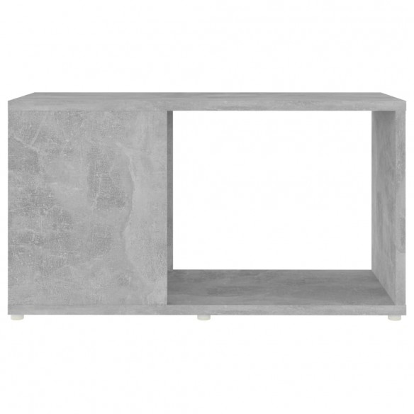 Meuble TV Gris béton 60x24x32 cm Aggloméré