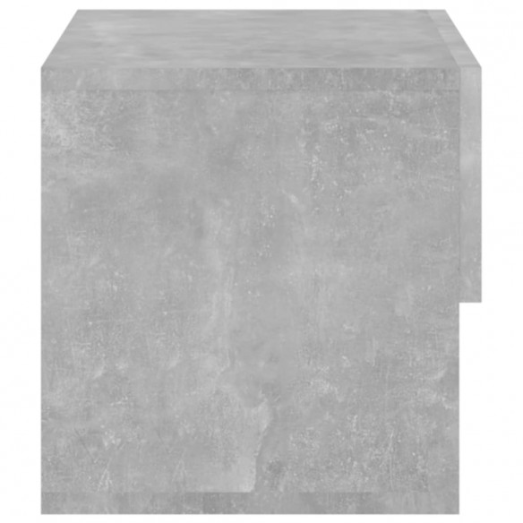 Tables de chevet murales 2 pcs Gris béton