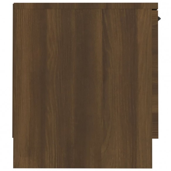 Meuble TV Chêne marron 140x35x40 cm Bois d'ingénierie