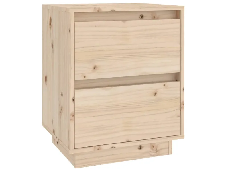 Table de chevet 40x35x50 cm Bois de pin solide