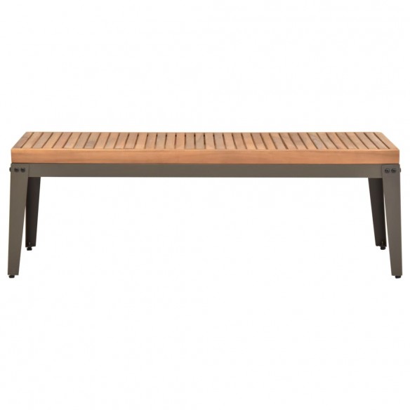 Table basse de jardin 110x55x36 cm Bois solide d'acacia