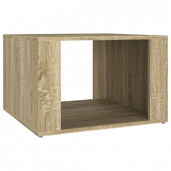 Table de chevet Chêne sonoma 57x55x36 cm Bois d'ingénierie