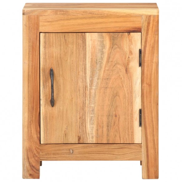 Table de chevet 40x30x50 cm Bois d'acacia massif