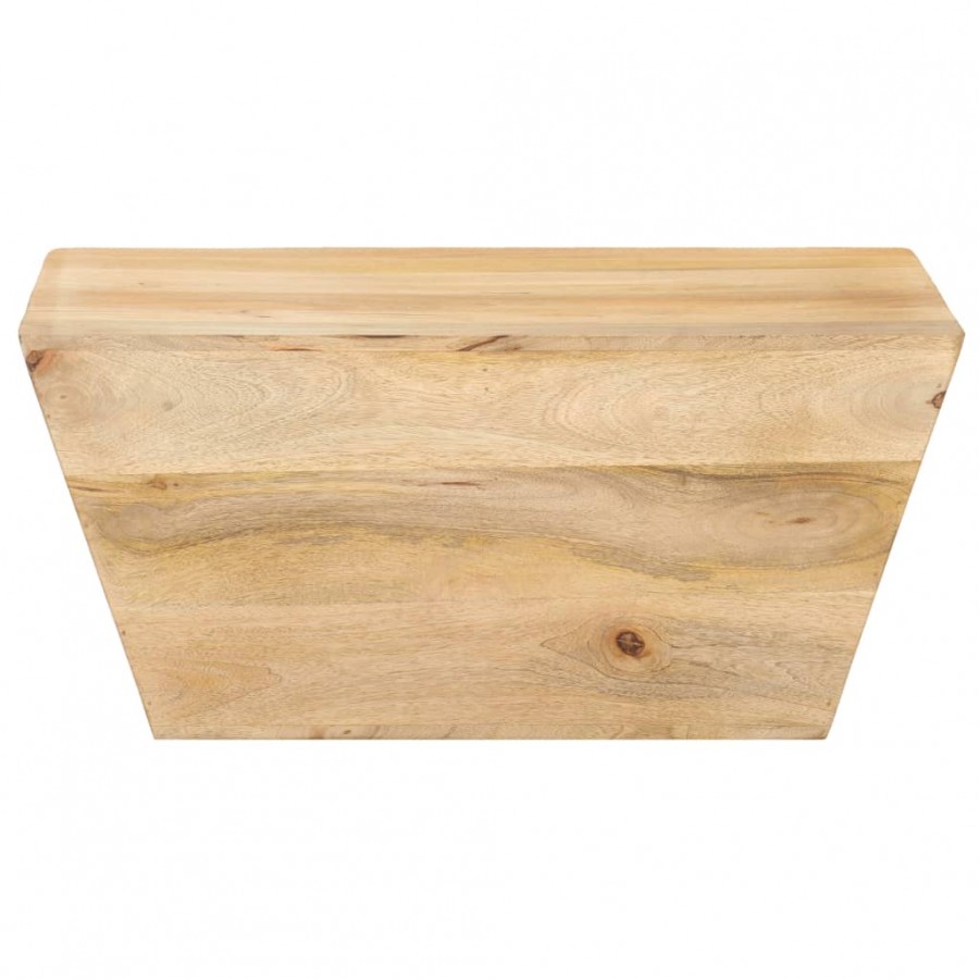 Table basse en forme de V 66x66x30 cm Bois de manguier massif