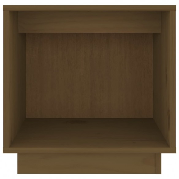 Table de chevet Marron miel 40x30x40 cm Bois de pin solide