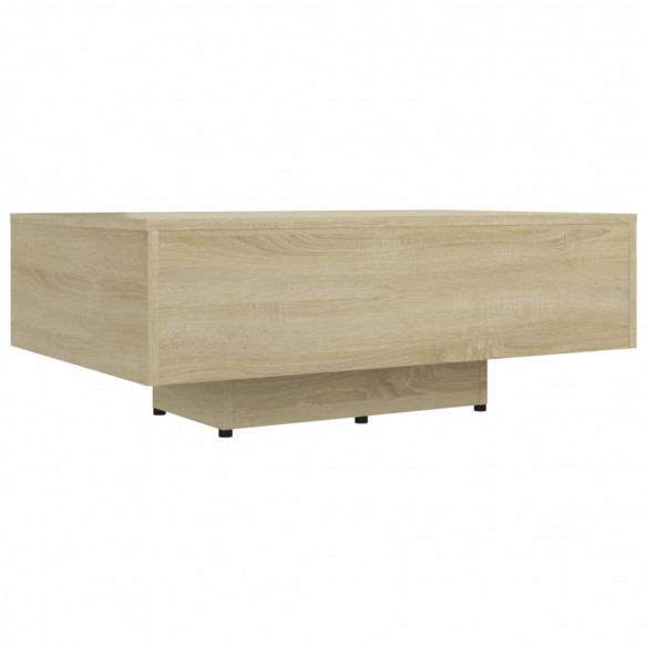 Table basse Chêne sonoma 85x55x31 cm Aggloméré