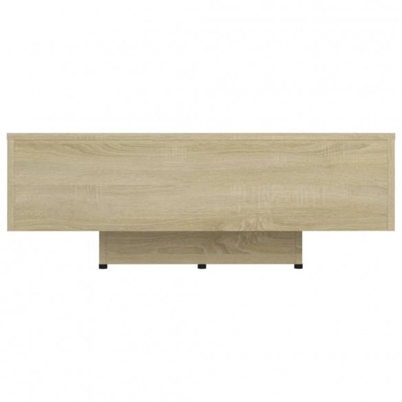 Table basse Chêne sonoma 85x55x31 cm Aggloméré