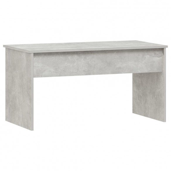 Table basse Gris béton 102x50,5x52,5 cm Bois d'ingénierie