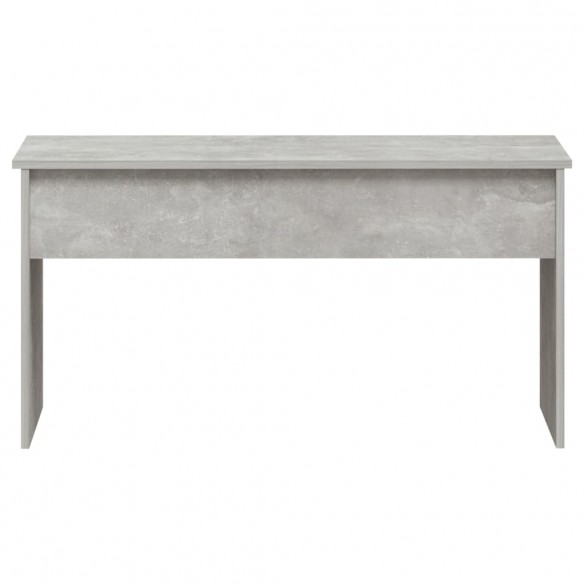 Table basse Gris béton 102x50,5x52,5 cm Bois d'ingénierie