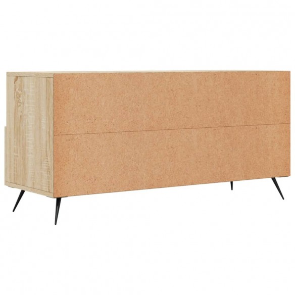 Meuble TV chêne sonoma 102x36x50 cm bois d'ingénierie