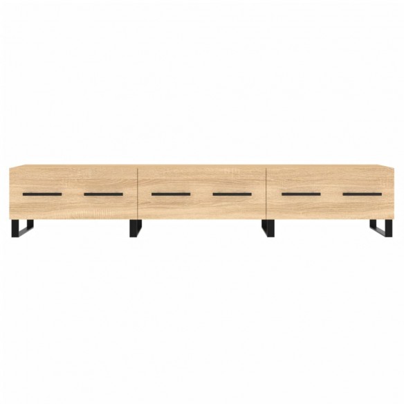 Meuble TV chêne sonoma 150x36x30 cm bois d'ingénierie