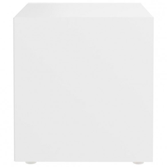 Meubles TV 4 pcs Blanc 37x35x37 cm Aggloméré