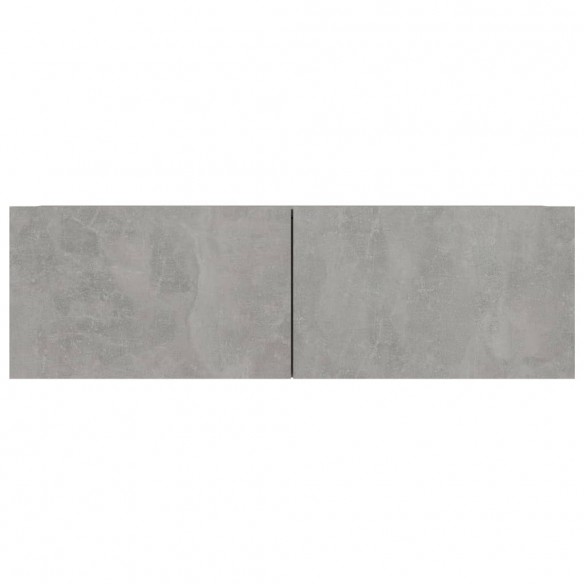 Meubles TV 4 pcs Gris béton 100x30x30 cm Aggloméré