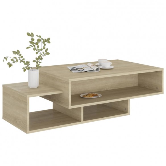 Table basse Chêne sonoma 105x55x32 cm Aggloméré