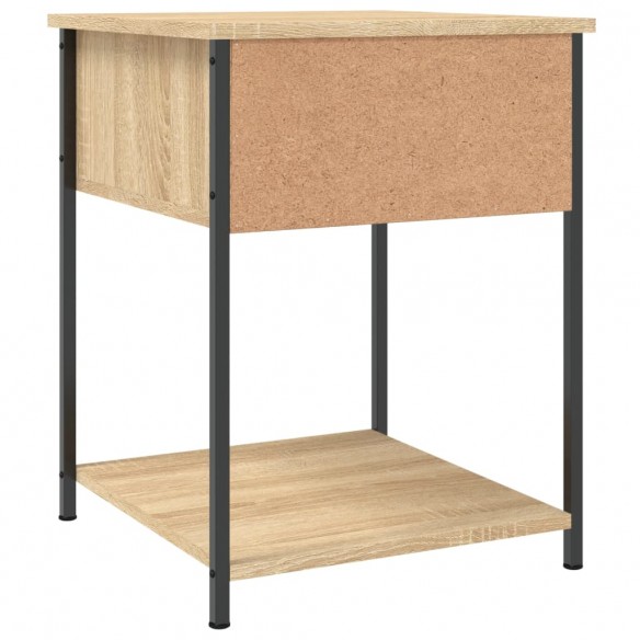 Table de chevet chêne sonoma 44x45x58 cm bois d'ingénierie