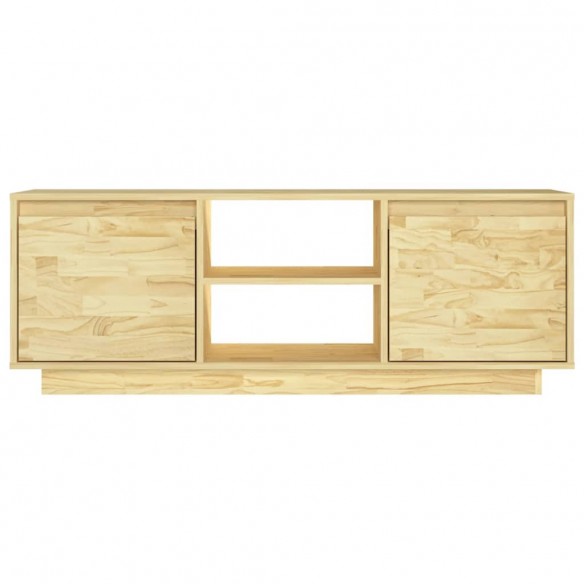 Meuble TV 110x30x40 cm bois de pin massif