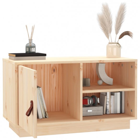 Meuble TV 70x34x40 cm Bois de pin massif