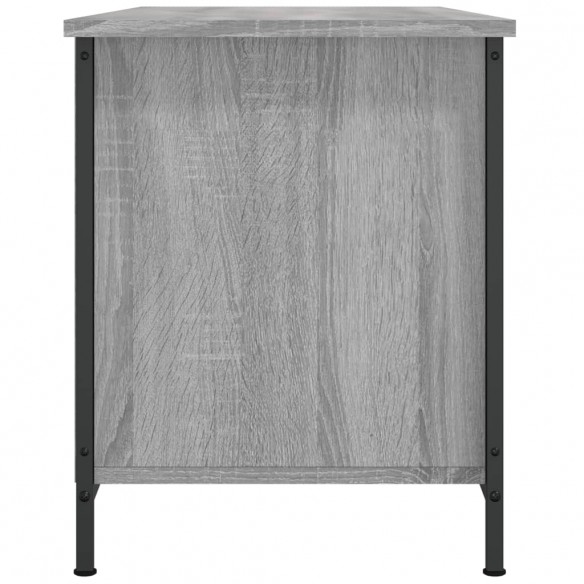 Meuble TV Sonoma gris 100x40x50 cm Bois d'ingénierie