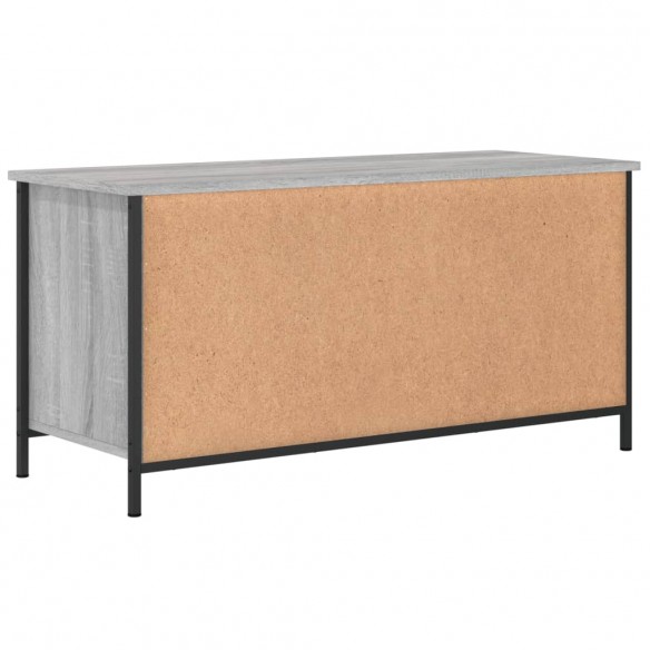 Meuble TV Sonoma gris 100x40x50 cm Bois d'ingénierie