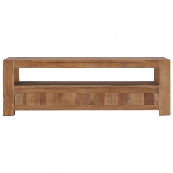 Meuble TV 120 x 30 x 40 cm Bois de teck massif