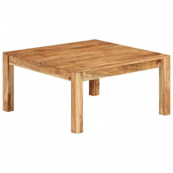 Table basse 80x80x40 cm Bois d'acacia massif