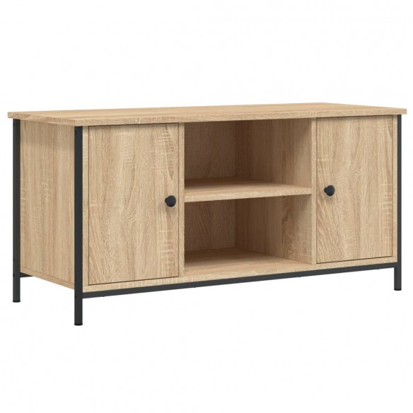 Meuble TV Chêne sonoma 100x40x50 cm Bois d'ingénierie