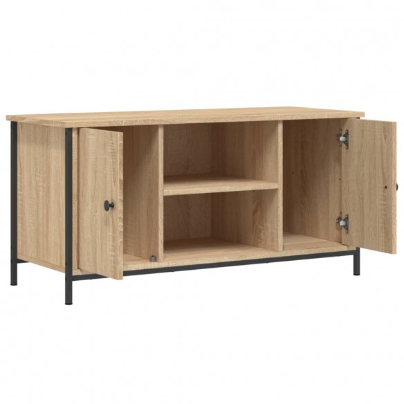 Meuble TV Chêne sonoma 100x40x50 cm Bois d'ingénierie