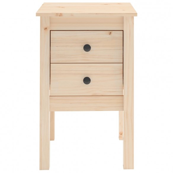 Tables de chevet 2 pcs 40x35x61,5 cm Bois de pin massif