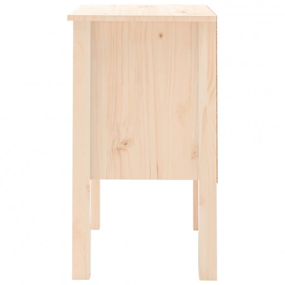 Tables de chevet 2 pcs 40x35x61,5 cm Bois de pin massif