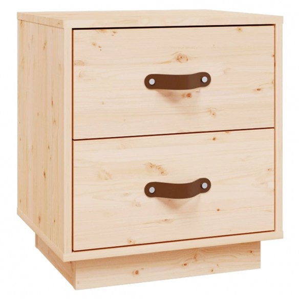 Tables de chevet 2 pcs 40x34x45 cm Bois de pin massif