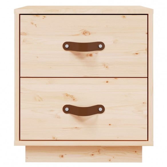 Tables de chevet 2 pcs 40x34x45 cm Bois de pin massif