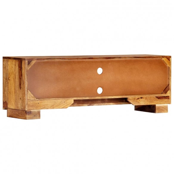 Meuble TV 118 x 30 x 40 cm Bois de Sesham massif