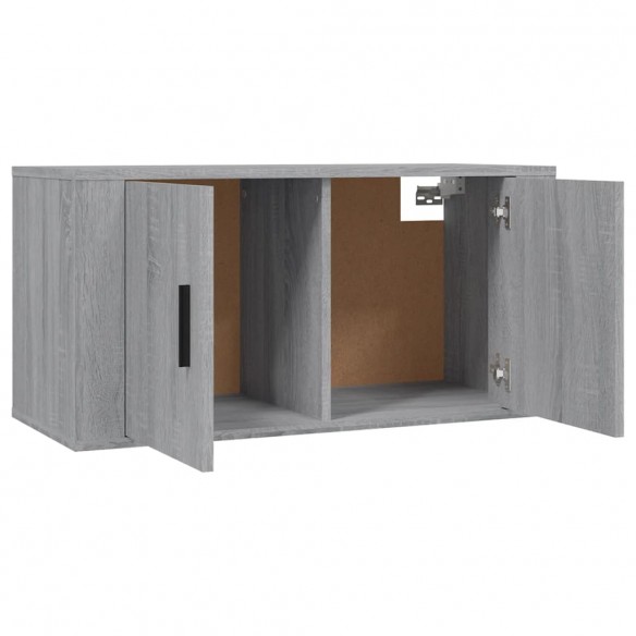 Ensemble de meubles TV 3 pcs Sonoma gris Bois d'ingénierie