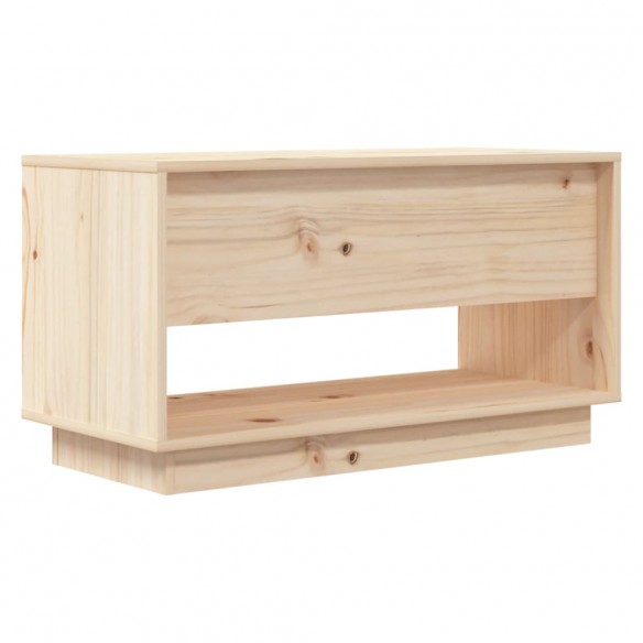 Meuble TV 74x34x40 cm Bois de pin massif